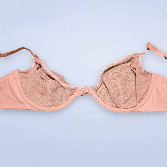 Victoria's Secret Body by Victoria Unlined Demi Black Lace Bra - 36DDD - Picture 4 of 4